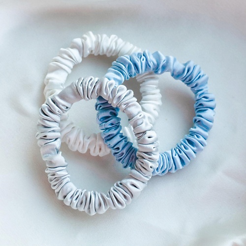 Резинка для волос 8 HORAS OF SILK Набор из 3 шелковых резинок