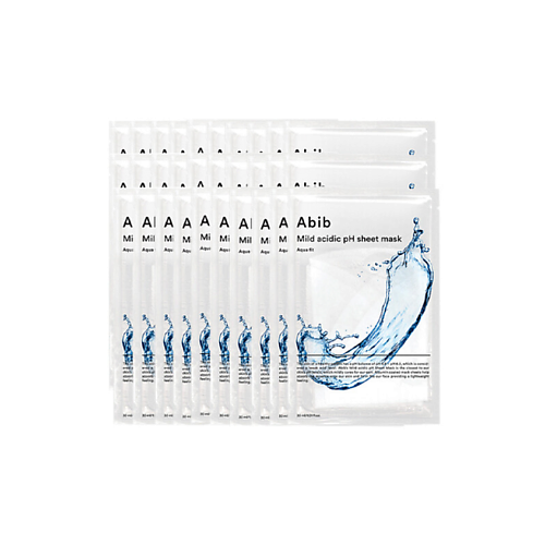 Маска для лица ABIB Увлажняющая тканевая маска Mild Acidic pH Sheet Mask Aqua Fit