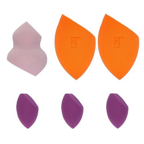 Спонж для нанесения макияжа REAL TECHNIQUES Набор спонжей для макияжа Miracle Complexion Sponge