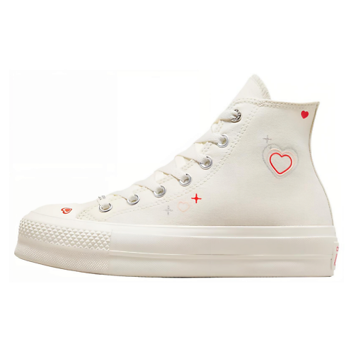 Кроссовки CONVERSE Кроссовки Chuck TAYLOR All Star Canvas Shoes Высокие Белые Женские