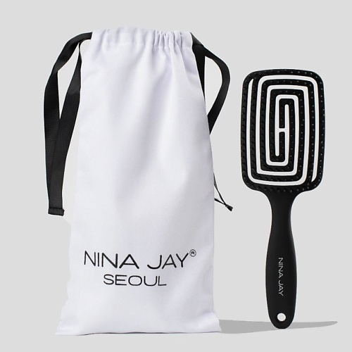 Расческа для волос NINA JAY Расческа для средней длины волос в подарочном мешочке