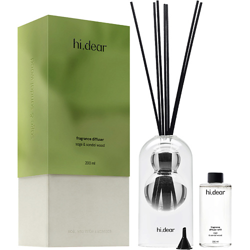 Аромадиффузор HI, DEAR Диффузор Aromatic Diffuser Sage & Sandal
