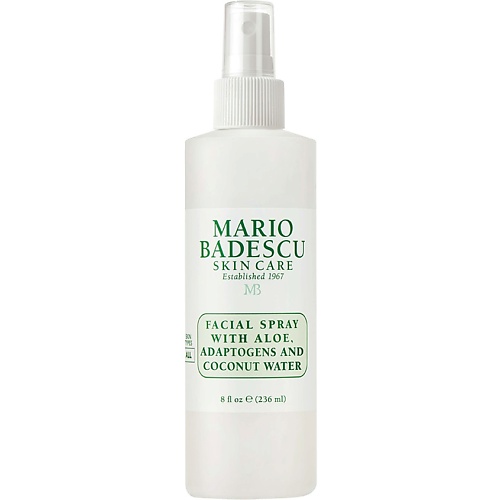 Спрей для лица MARIO BADESCU Спрей для лица с экстрактом алоэ и кокосовой водой Facial Spray With Aloe Adaptogens And Coconut Water