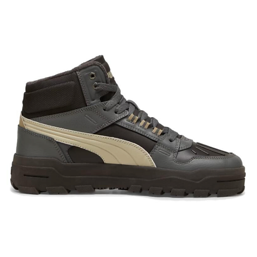 PUMA Rebound Abrupt High top Casual Shoes Unisex Black Gray