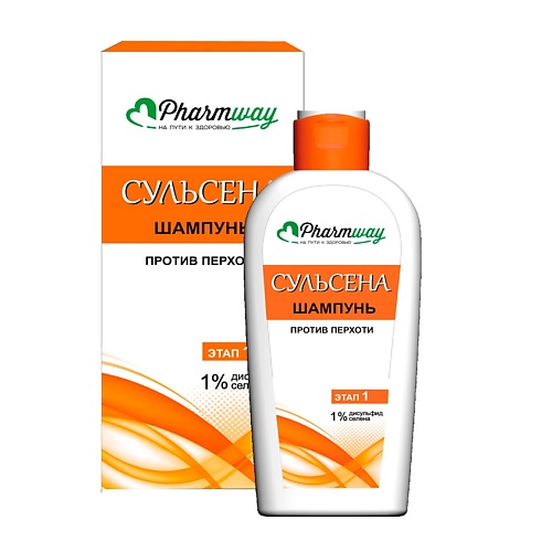Шампунь для волос ВИТЭКС Pharmway сульсена Шампунь против перхоти 1%