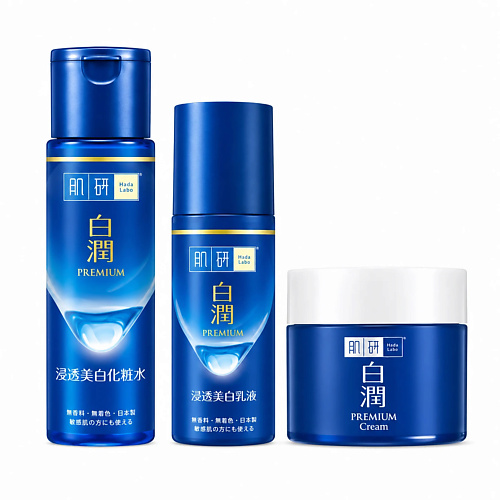 Набор средств для лица HADA LABO Набор для глубокого увлажнения Premium