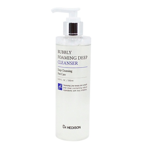 Пенка для снятия макияжа DR. HEDISON Пенка для умывания Bubbly Foaming Deep Cleanser