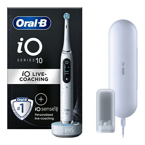 Электрическая зубная щетка ORAL-B Электрическая зубная щетка Oral-B iO Series 10 Stardust White