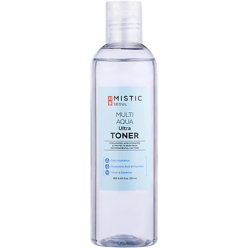 Тонер для лица MISTIC Увлажняющий тонер с гиалуроновой кислотой Ultra Toner