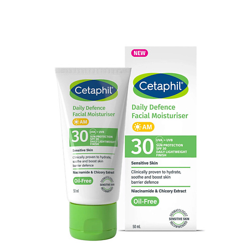 Солнцезащитный крем для лица CETAPHIL Дневной защитный крем Daily Defence SPF30