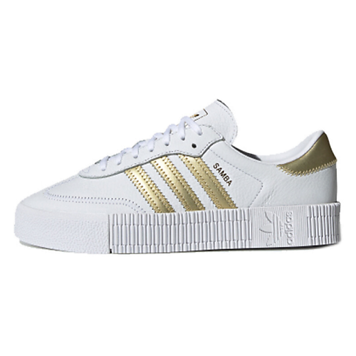 Кроссовки ADIDAS ORIGINAL Кроссовки Sambarose White Gold Metallic Women's