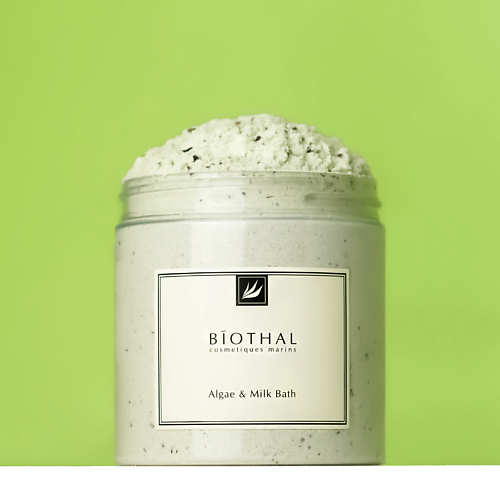 Порошок для ванны BIOTHAL Сухое молоко для ванны с водорослями Algae&Milk Bath