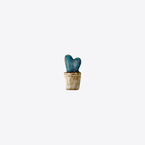 Брошь LA PALME ARTISAN CERAMICA Брошь-значок из керамики Кактус