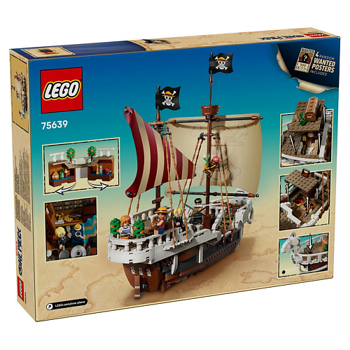 Конструктор LEGO Конструктор One Piece Пиратский корабль The Going Merry Pirate Ship 75639