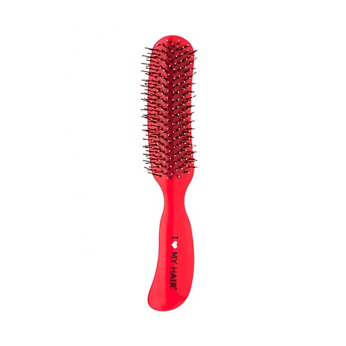 Расческа для волос I LOVE MY HAIR Парикмахерская щетка Therapy Brush глянцевая M