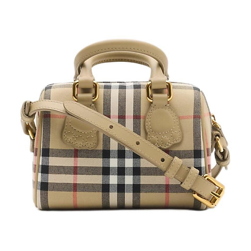 Сумка BURBERRY Сумка Mini Check Bowling Bag