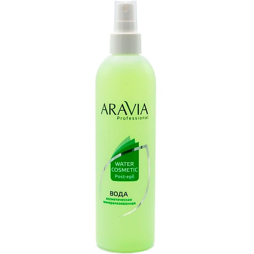 Душистая вода ARAVIA PROFESSIONAL Вода косметическая минерализованная с мятой и витаминами Water Cosmetic Post-epil