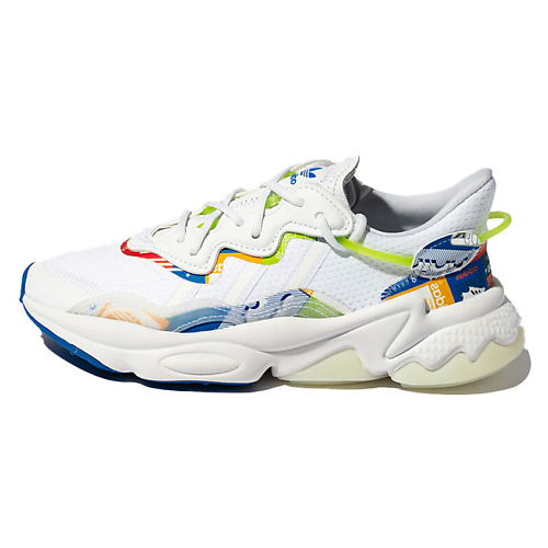 ADIDAS ORIGINAL Кроссовки Ozweego 'White Blue Red'