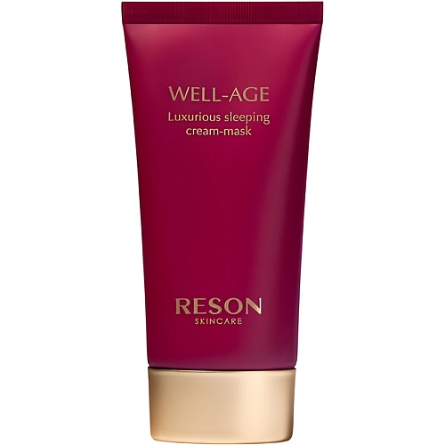 Маска для лица RESON Ночная крем-маска для лица для зрелой кожи WELL-AGE