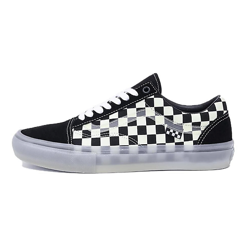 Кроссовки VANS Кроссовки Old Skool Skate 'Glow In The Dark Checkerboard'