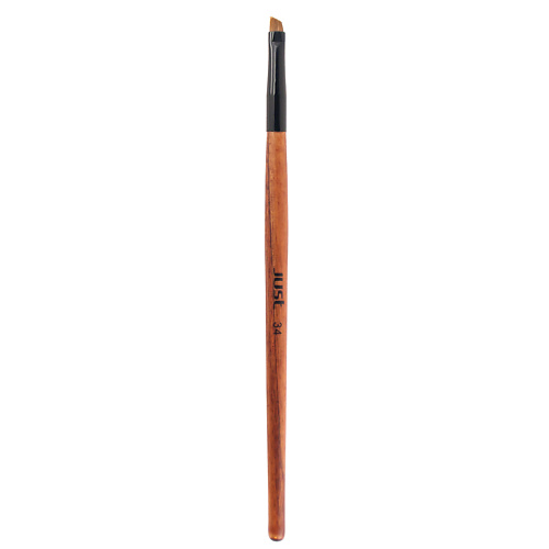Кисть для глаз JUST MAKE UP Кисть для глаз и бровей скошенная № 34