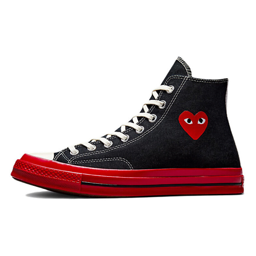 Кроссовки CONVERSE Кроссовки высокие Chuck 70 Comme des Garcons Play x Chuck 70 'Black Red'