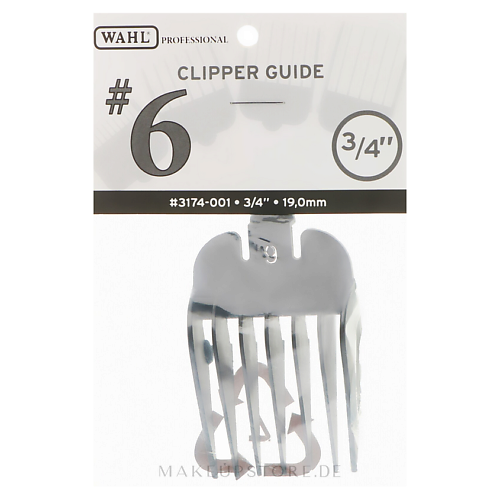 Машинка для стрижки WAHL Насадка для машинки для стрижки Nr. 6 6-19 mm 03174-001