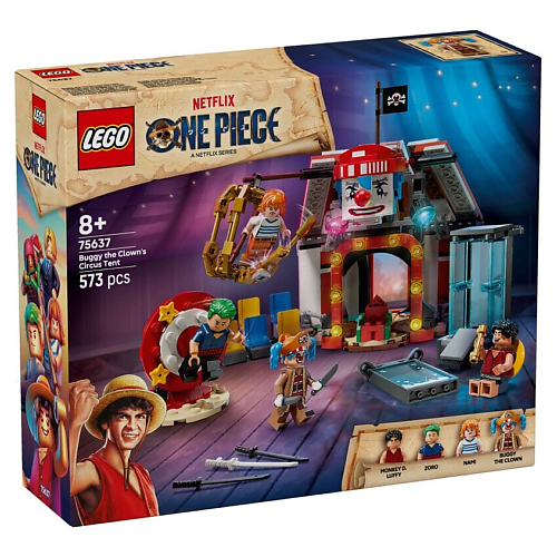 Конструктор LEGO Конструктор One Piece Buggy the Clown’s Circus Tent 75637