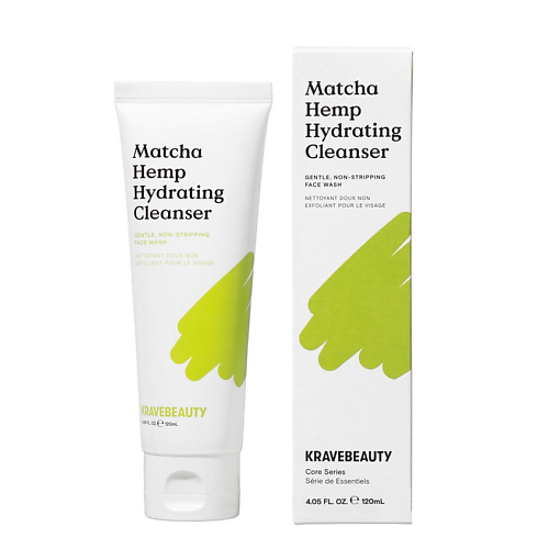 Гель для умывания KRAVE BEAUTY Очищающее средство увлажняющее Mini Matcha Hemp