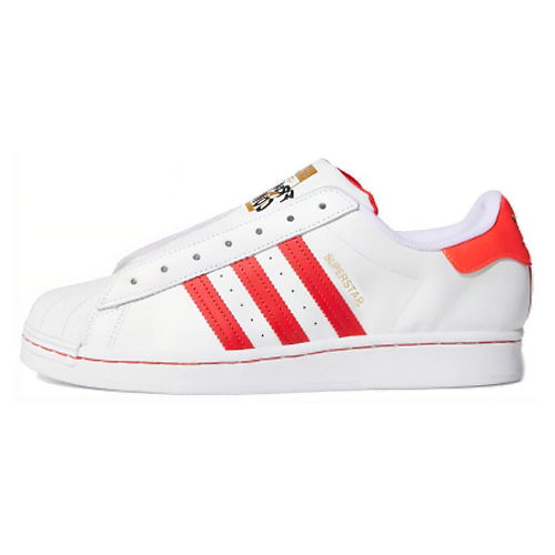 Кроссовки ADIDAS ORIGINAL Кроссовки adidas Superstar Laceless 'White Team Collegiate Red'