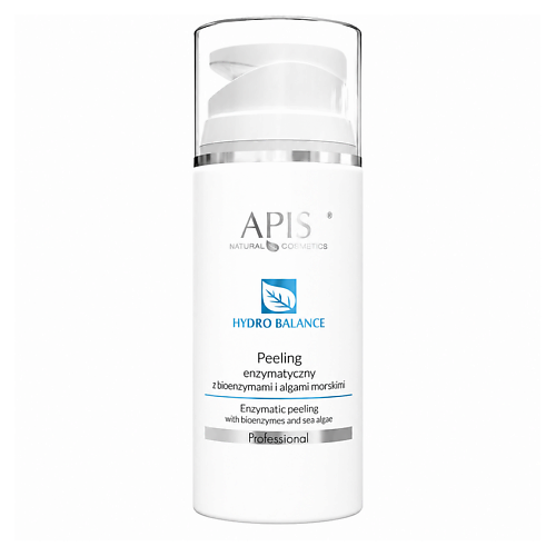 Пилинг для лица APIS NATURAL COSMETICS Энзимный пилинг Hydro Balance с биоэнзимами и водорослями