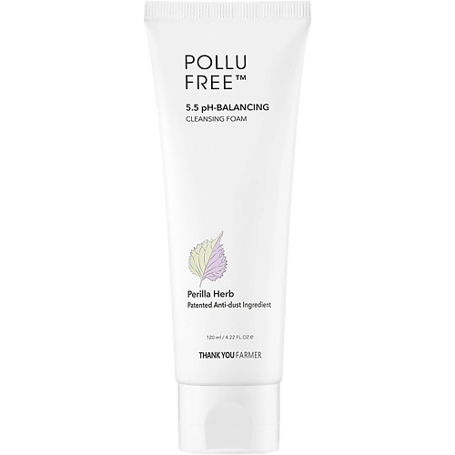 Пенка для умывания THANK YOU FARMER Пенка для лица очищающая 5.5 pH Pollu Free Cleansing Foam