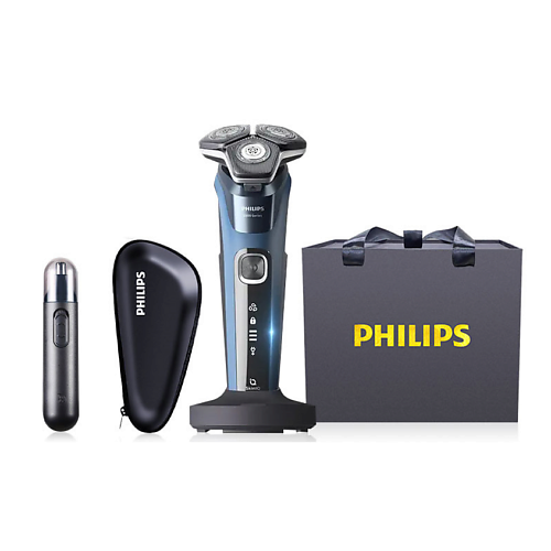 Электробритва PHILIPS Электробритва Series 5000 S5830 + Триммер для носа + Чехол