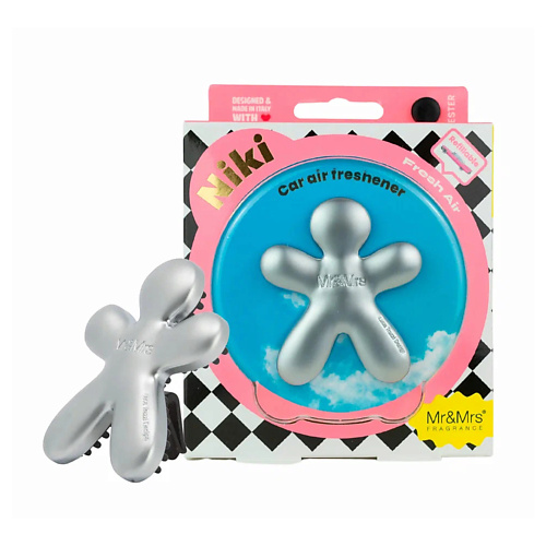 Ароматизатор MR & MRS FRAGRANCE Ароматизатор для автомобиля NIKI FRESH AIR
