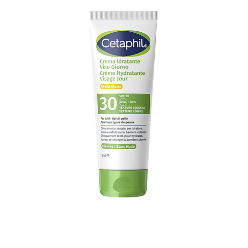 Солнцезащитный крем для лица CETAPHIL Увлажняющий солнцезащитный крем Daily Facial SPF30