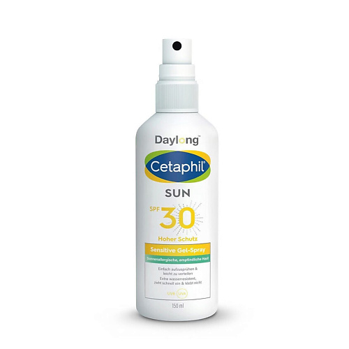 Солнцезащитный спрей для лица и тела CETAPHIL Солнцезащитный гель-спрей Sun Daylong SPF30