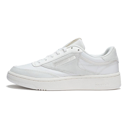 Кроссовки REEBOK Кроссовки CLUB C 85 W+ Abrasion Resistant Low top Skateboard Shoes Unisex White