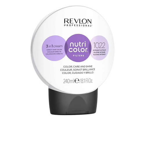 Маска оттеночная REVLON Оттеночная маска для волос Professional Nutri Color Filters 3 in 1 Cream