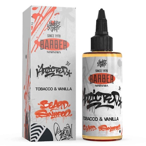 Шампунь для ухода за бородой MARMARA BARBER Шампунь для бороды TOBACCO & VANILLA
