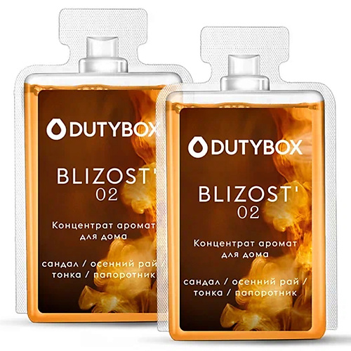 Освежитель воздуха DUTYBOX Парфюмированный освежитель воздуха, парфюм для дома Близость концентрат