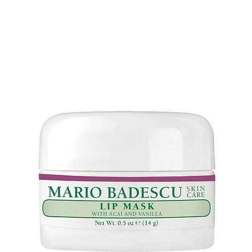 Маска для губ MARIO BADESCU Маска для губ с маслом акаи и ванили Lip Mask With Acai And Vanilla