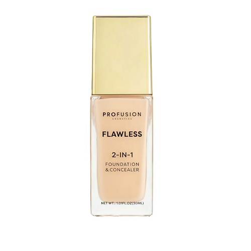 Тональное средство PROFUSION Тональная основа и корректор 2 в 1 Flawless
