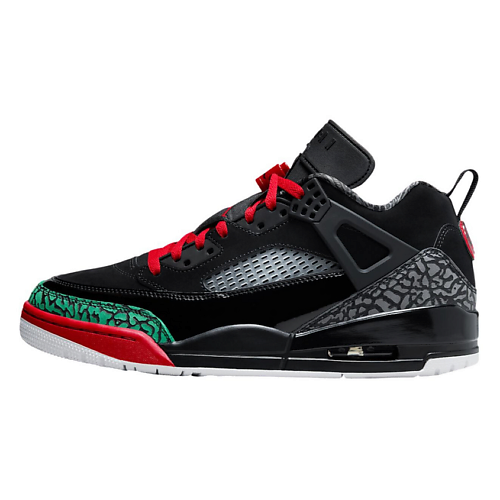 

NIKE Кроссовки мужские Spizike Low Black Classic Green White Varsity Red, Кроссовки мужские Spizike Low Black Classic Green White Varsity Red