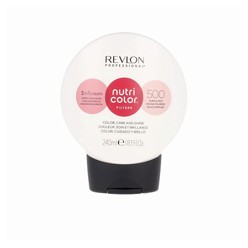 Маска оттеночная REVLON Оттеночная маска для волос Professional Nutri Color Filters 3 in 1 Cream