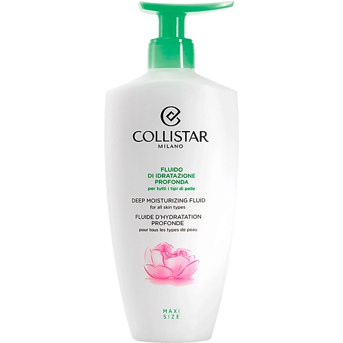 Крем для тела COLLISTAR Жидкий крем для тела для глубокого увлажнения кожи Пион Deep Moisturizing Fluid