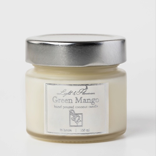 Свеча ароматическая LIGHT&FLAVOUR Ароматическая свеча Зеленое манго