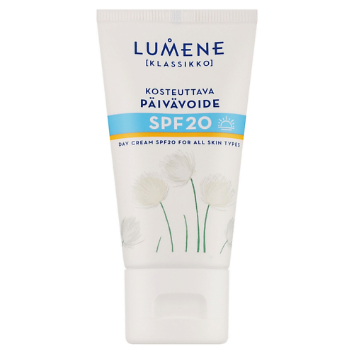 Крем для лица LUMENE Увлажняющий дневной крем для всех типов кожи Klassikko Day Cream SPF20