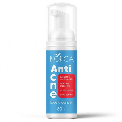 Пенка для умывания BIORICA Пенка для умывания лица Anti Acne, от прыщей и черных точек