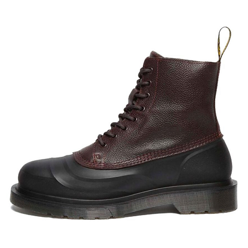 Кроссовки DR. MARTENS Dr.Martens 1460 Leather Short Combat Boots Unisex Red Black