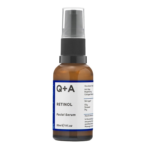 Сыворотка для лица Q+A Сыворотка для лица Retinol